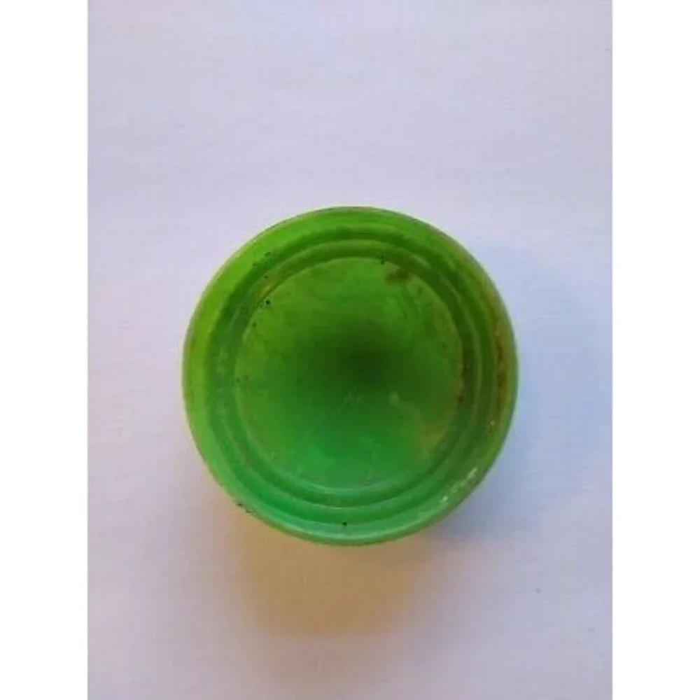 Pinball Machine Game Bumper Cap Vintage Original 1950s Green Marble Deco Old #3